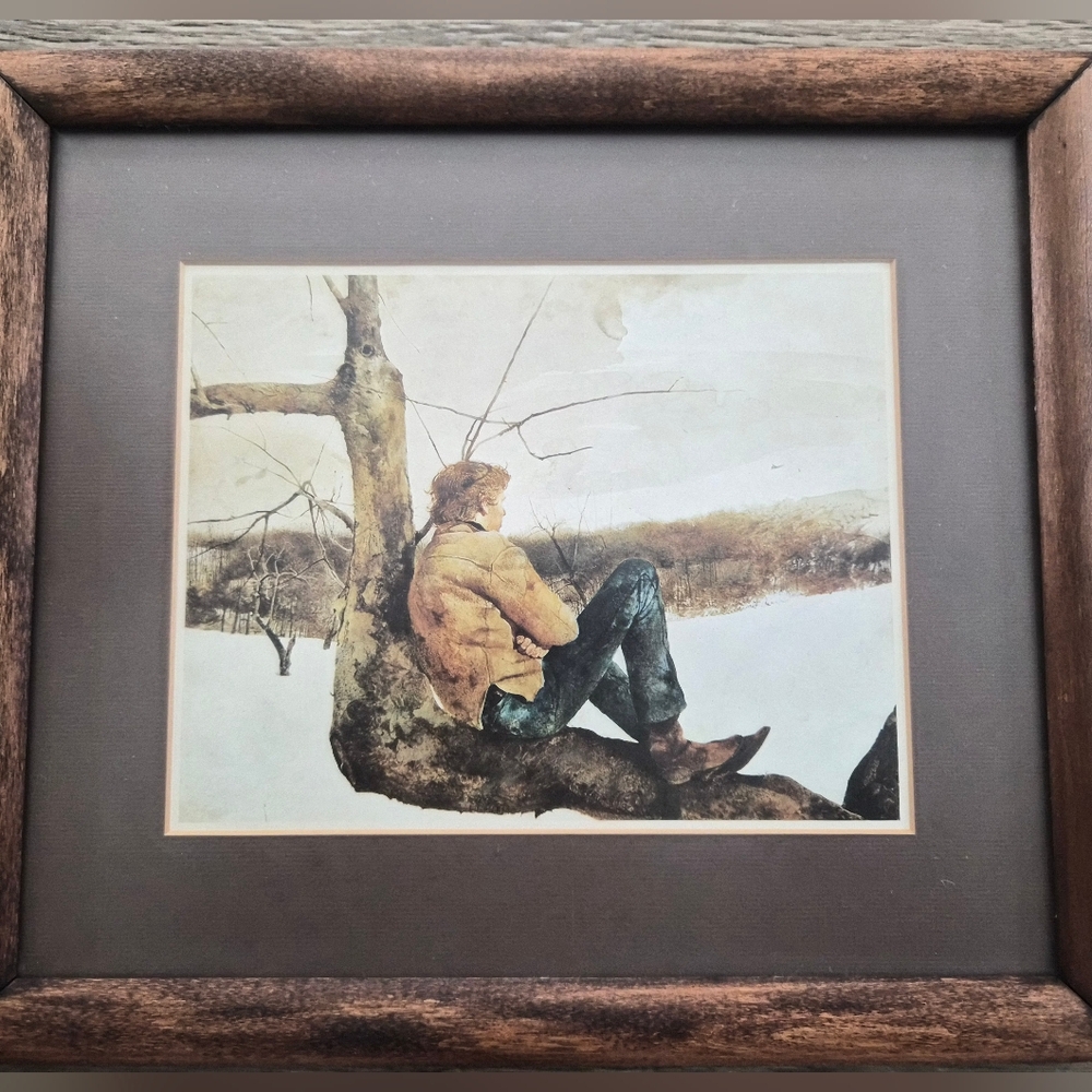 The Young Hunter. Realism Art